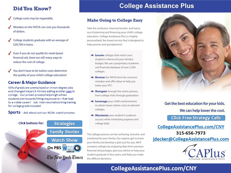 College Assistance Plus Overview
